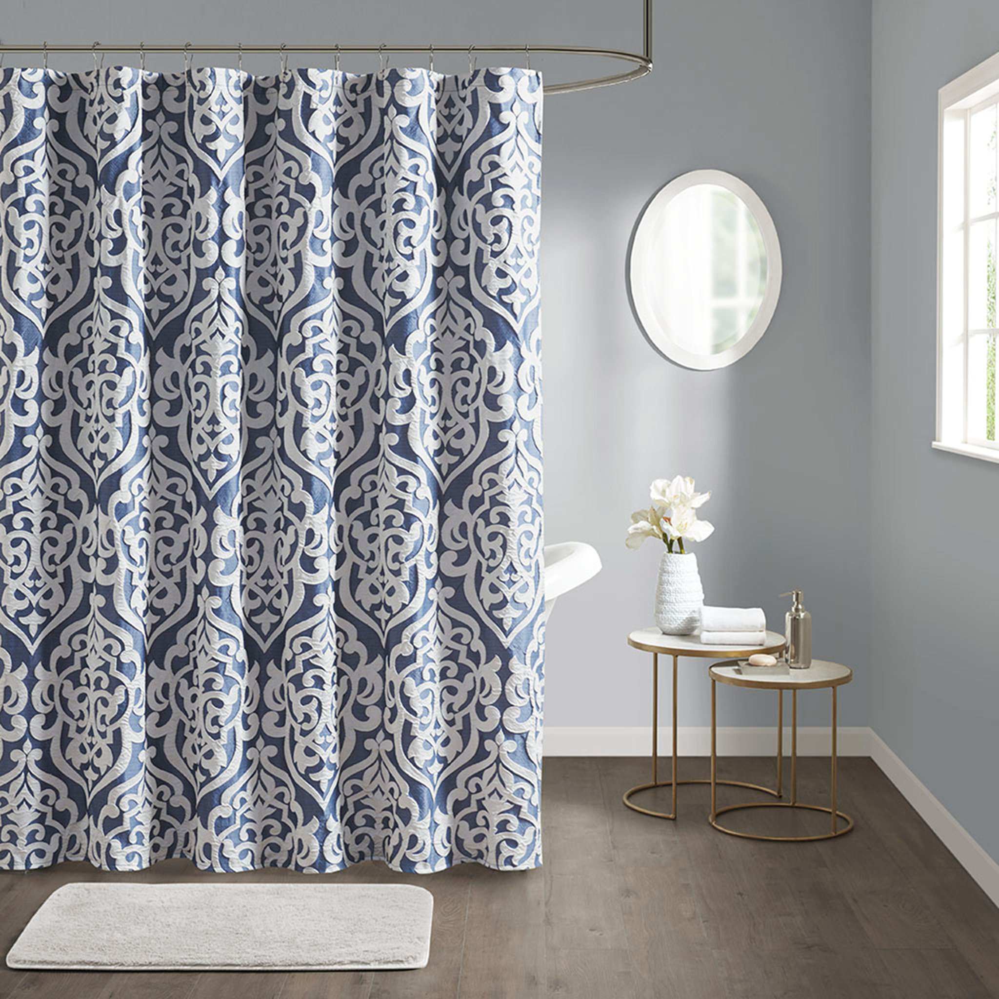 East Urban Home Jacquard Shower Curtain | Wayfair