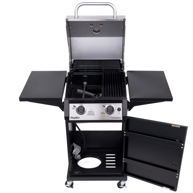 Mose Fruity Betjening mulig CharBroil Char-Broil Performance Series Infrared 2-Burner Gas Grill, Black  & Stainless & Reviews | Wayfair