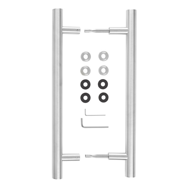 Steel Handle/Pull, Brushed Steel