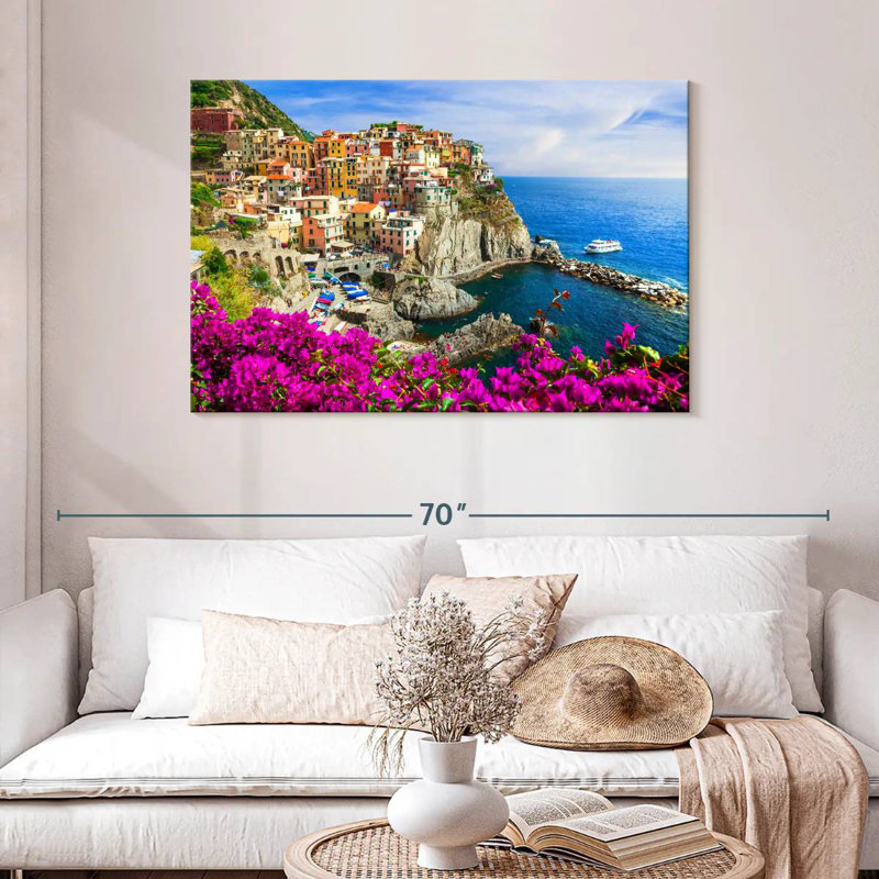 Alvord Pleasant Manarola Village, H 30 po x l 45 po