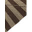 Tapis carré carré brun