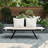 Rattan Outdoor Convertible Loveseat-1149102577