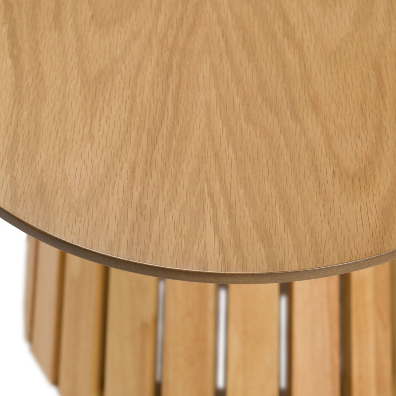 Darien - Mid-century Modern Extendable Dining Set, Natural Oak