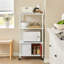 Kassidy 60cm W Shelving Unit with Wheels-1961881122