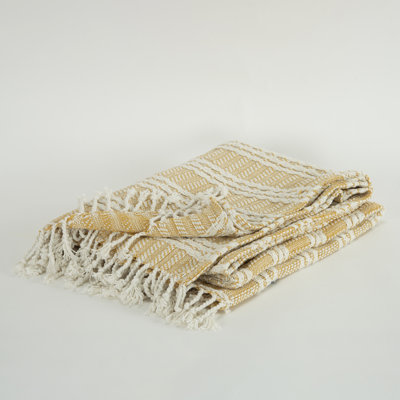 Hand Woven Throw Blanket