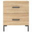 Ellayne 40 cm W Iron Bedside Table-1703234255-1736883667