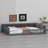 Wooden Upholstered Platform Bed with Protective Guardrail-128984858