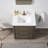 30" Free Standing Single Bathroom Vanity with Quartz Top-1392573338