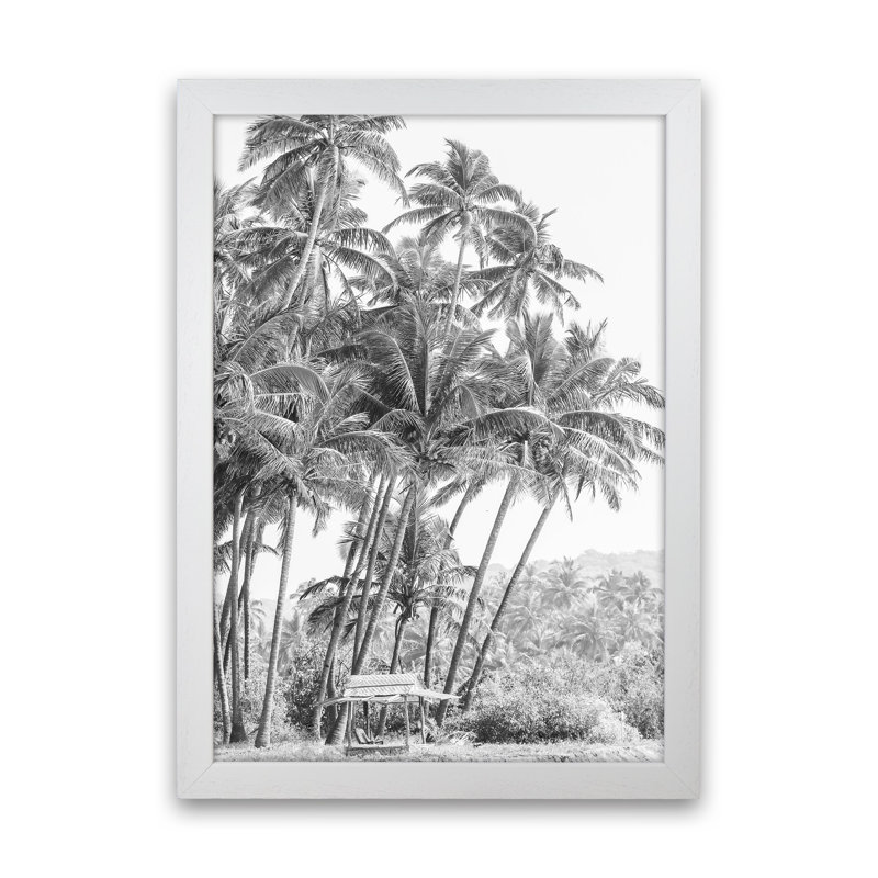 Jungle II by Victoria Frost - Print, 63cm H x 46cm W x 3cm D, White Framed
