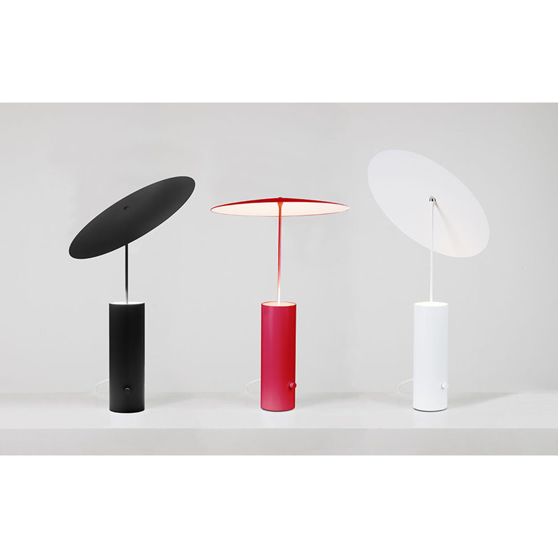 Parasol LED Table Lamp, Red