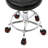 Backed Adjustable Height Ergonomic Lab Stool with Wheels-1766710422