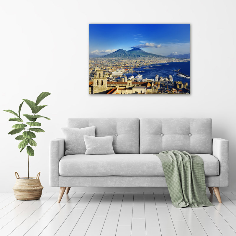 Naples Italy - Wrapped Canvas Print