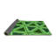 Tapis géométrique néon / vert-1278012777