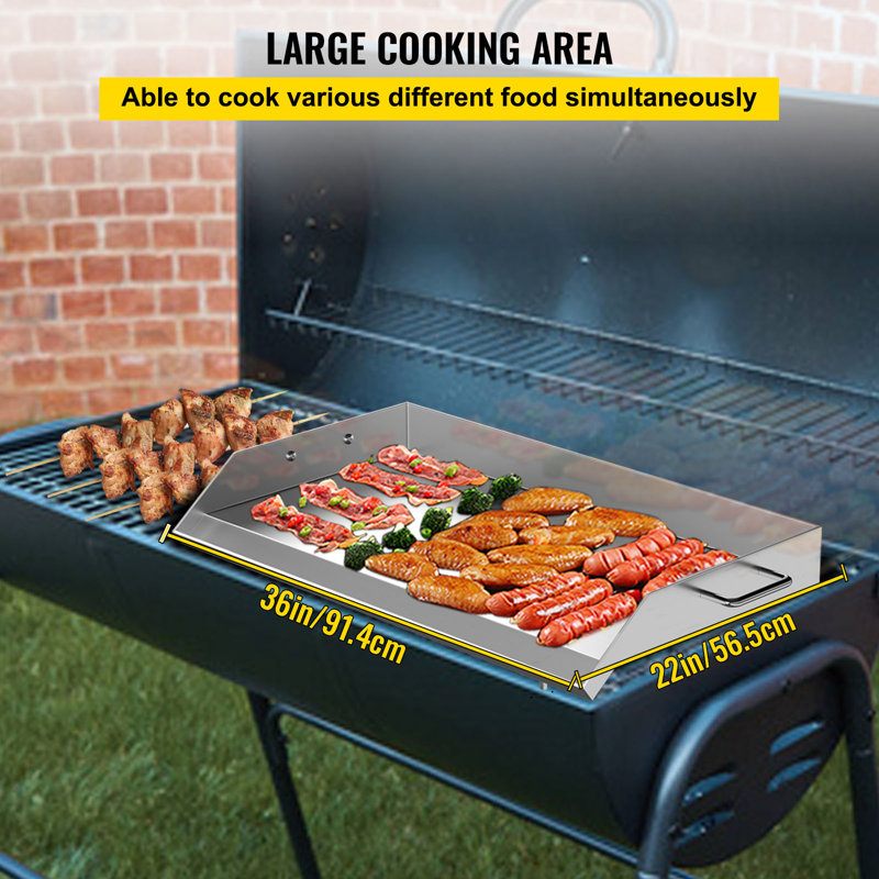 VEVOR 36" Non-Stick Stainless Steel Griddle