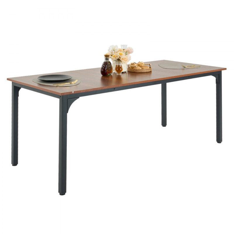 Metal Base Dining Table