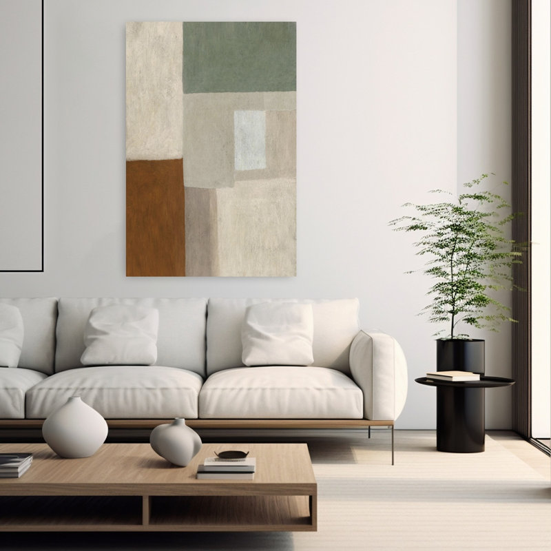 Art contemporain contemporain abstrait, H 60 po x l 40 po