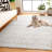 Ulbertus Hand Tufted Wool/Chenil/Cotton Abstract Rug in Ivory/Gray-364782956