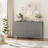 54" Wide Fluted 7-Drawer Modern Wooden Dresser-2047196903