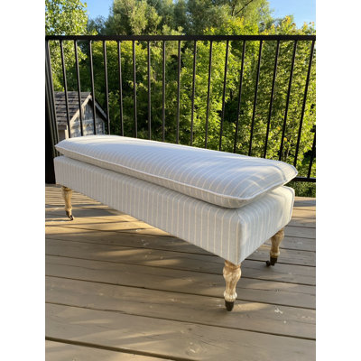 Banc en tissu bleu azur SEAT4U