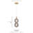 Palmas 16" LED Pendant-261381179