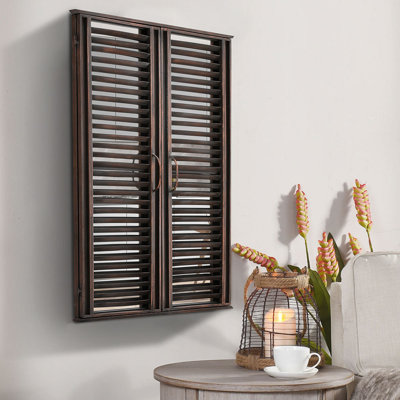 Shikhare Iron Rectangle Wall Mirror
