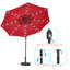 Parasol de marché éclairé 108,00 po Donyu-609550039