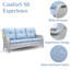 Canapé d'extérieur de 74 po avec coussins Schutt-1172203428