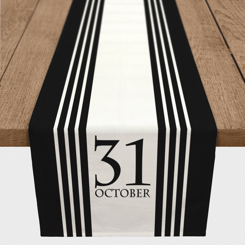 Eibhlin October Thirty First Table Runner, 90" x 16"