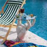 At Your Service Sculptural Side Table