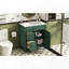 Meuble-lavabo autoportant avec lavabo avec porte à fermeture en douceur et tiroirs