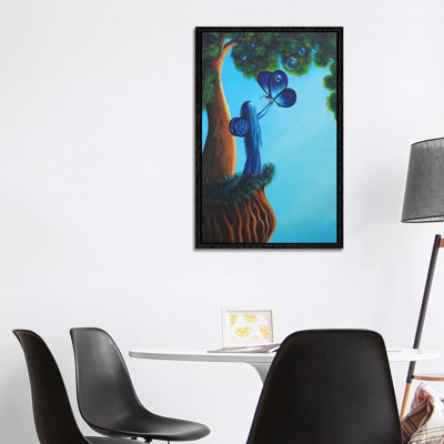 Sapphire Fairy - Print on Canvas