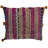 Fringed Reversible Throw Pillow