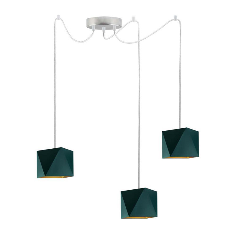 Aeralyn 3 - Light Novelty Pendant, Green