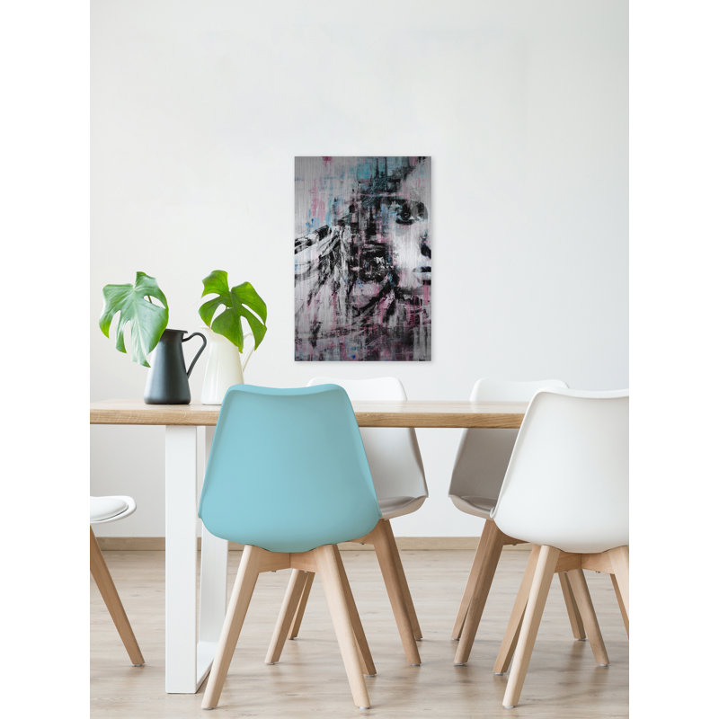 «Half Face Beauty» par Marmont Hill - peinture sans cadre, H 60 po x l 40 po x P 1,5 po