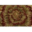 Tapis indien floral fait à la main 7 x 10 po