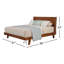 Lit plateforme en bois massif Juno-1616460372