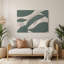 Minimalisme 55, art mural gris en métal-684065227