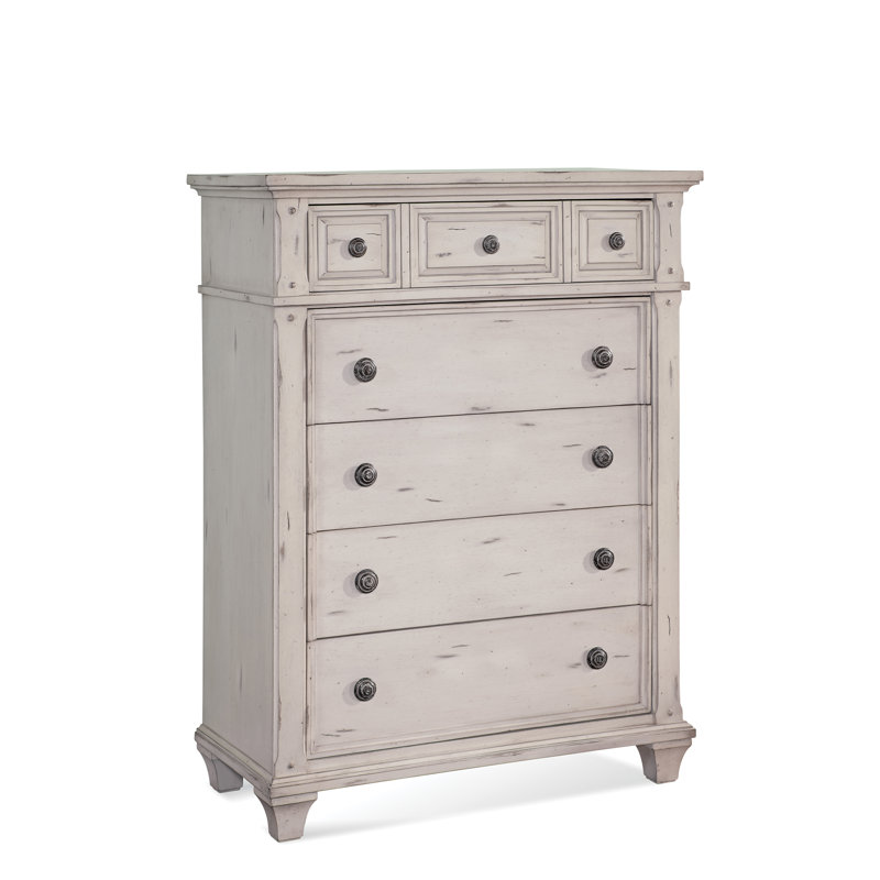 Edgartown 40'' W 5 - Drawer Dresser, Antique White