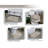 Royal 4-Piece Microfiber Bath Rug Set, Non-Slip Rubber Backing, Quick-Dry, Ultra-Absorbent, Soft Plush Bathroom Mats, Machine Washable Rugs for Shower, Tub, Sink, Toilet, and Bathroom Floors, Ivory-318892009