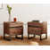 Aadam 2 Piece Modern End Table With 2 Drawers
