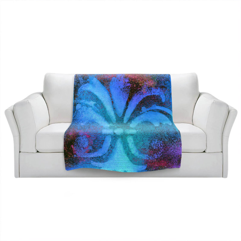 Hand Woven Throw Blanket, 68" x 80"