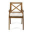 Perla Dining Chair,2PCS With 2 Cushions,For Backyard, Poolside, Garden-1528770623
