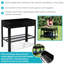 Ensemble de lit de jardin surélevé en acier galvanisé Pinero - 2 - noir-790843799-790844722