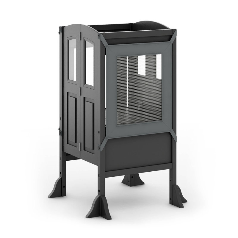 Marchepied pliable pour enfant Martha Stewart, Gris anthracite
