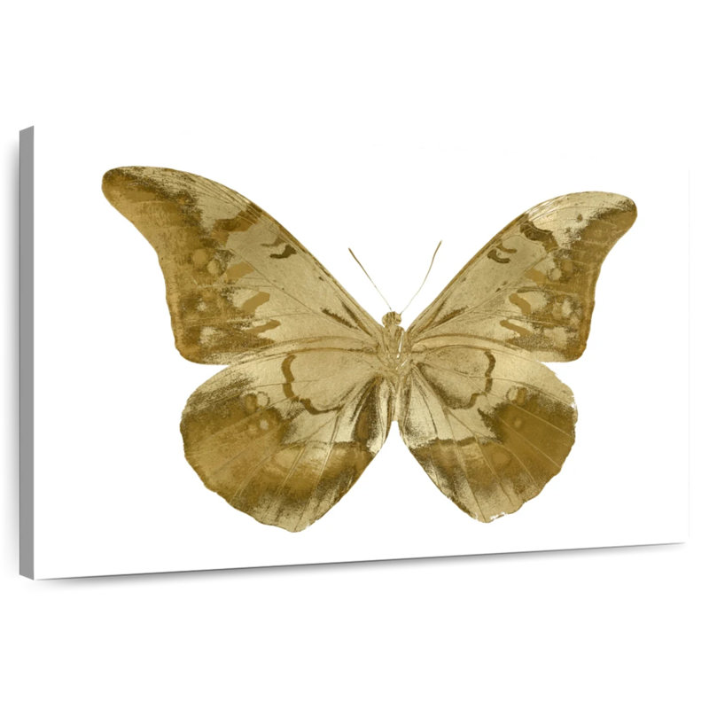 Brampt Golden Butterfly III, 16" H x 24" W