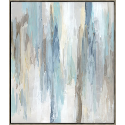 Subdued Colors I Framed Painting Canvas