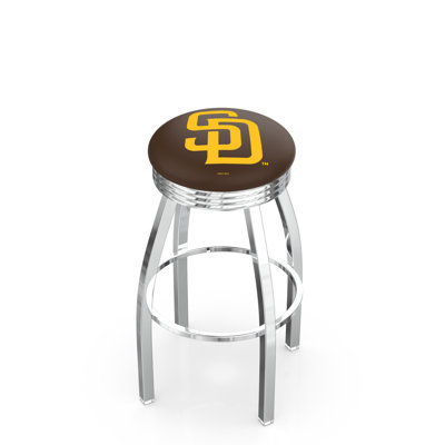 L8C3C San Diego Padres Swivel Bar Stool