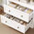 69.7"H Arched Bookcase With 2 Drawers-1336231379