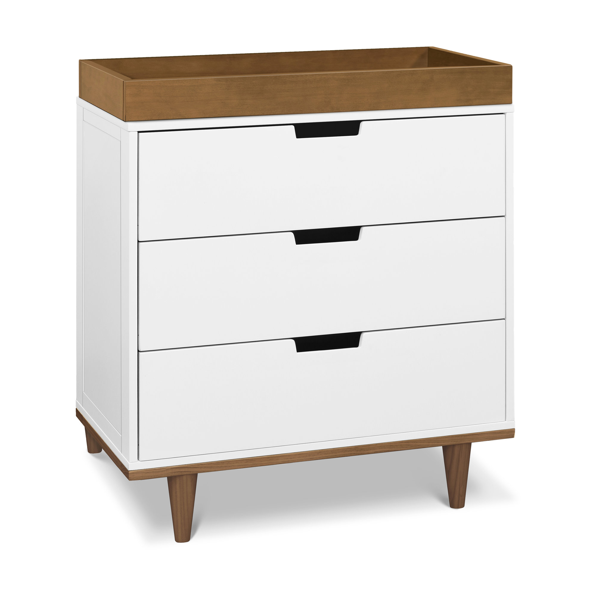 Universal Changing Table Topper, Walnut