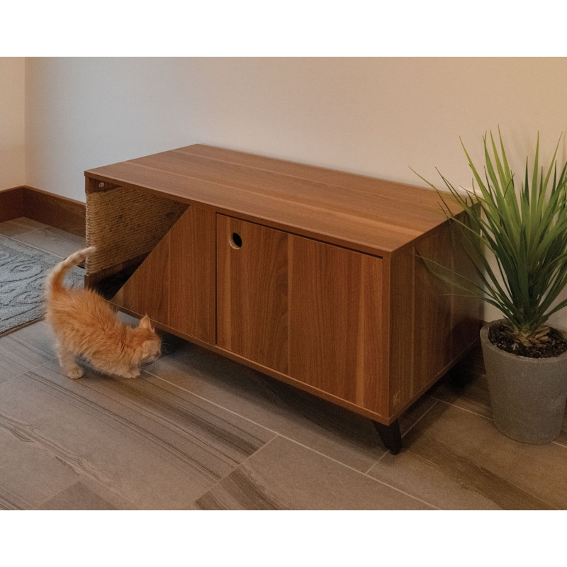 35,5 po de large Jessie Jr., Noyer